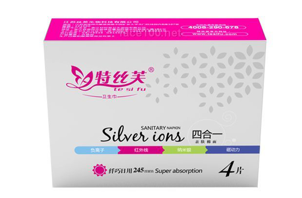 什么牌子的衛生巾好用特絲芙無熒光劑衛生巾好用