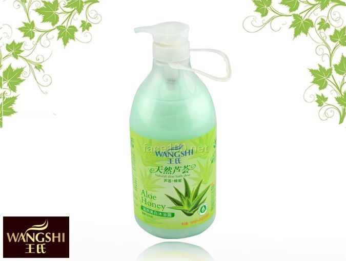 蘆薈+蜂蜜滋潤美白/保濕沐浴露代理批發