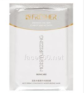 新鮮人溫泉水感高補水面貼膜代理