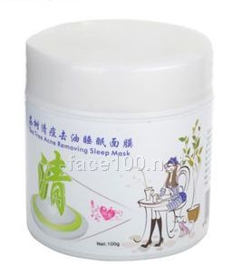 茶樹(shù)清痘去油睡眠面膜代理