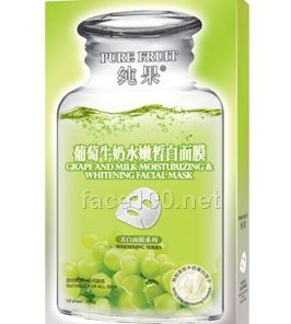 葡萄牛奶水嫩皙白面膜代理