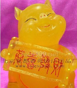 恭喜發財金豬造型香皂代理