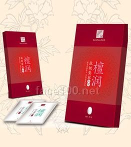 麗質(zhì)華堂檀潤抗皺蠶絲面膜代理