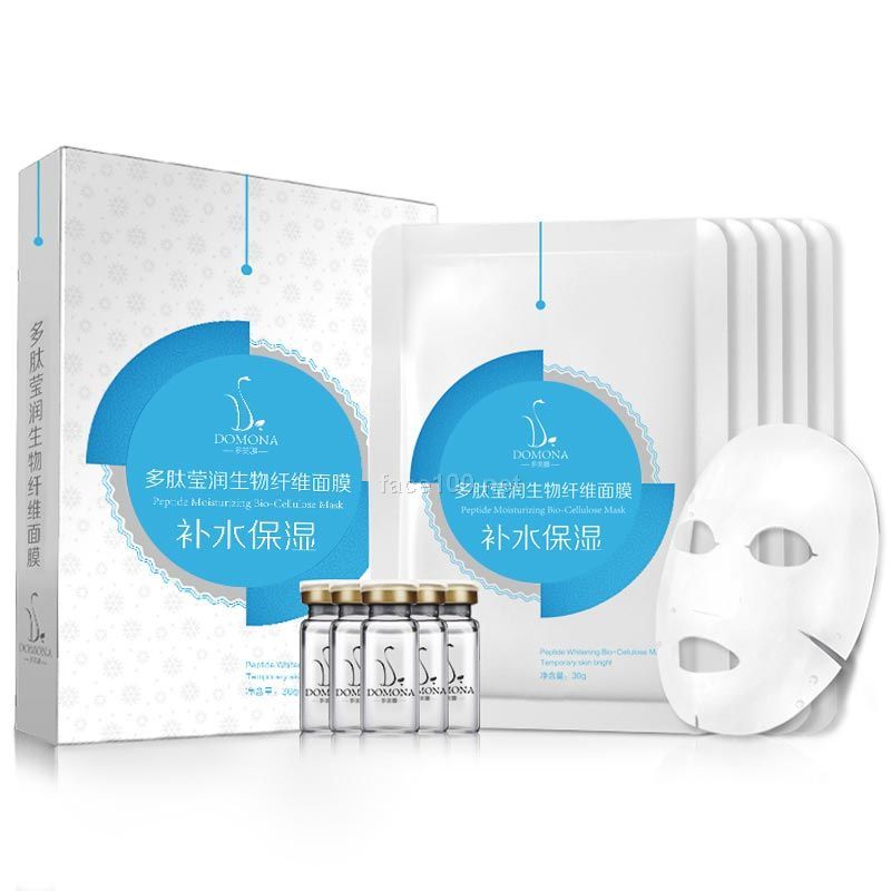 多肽瑩潤生物纖維面膜代理批發