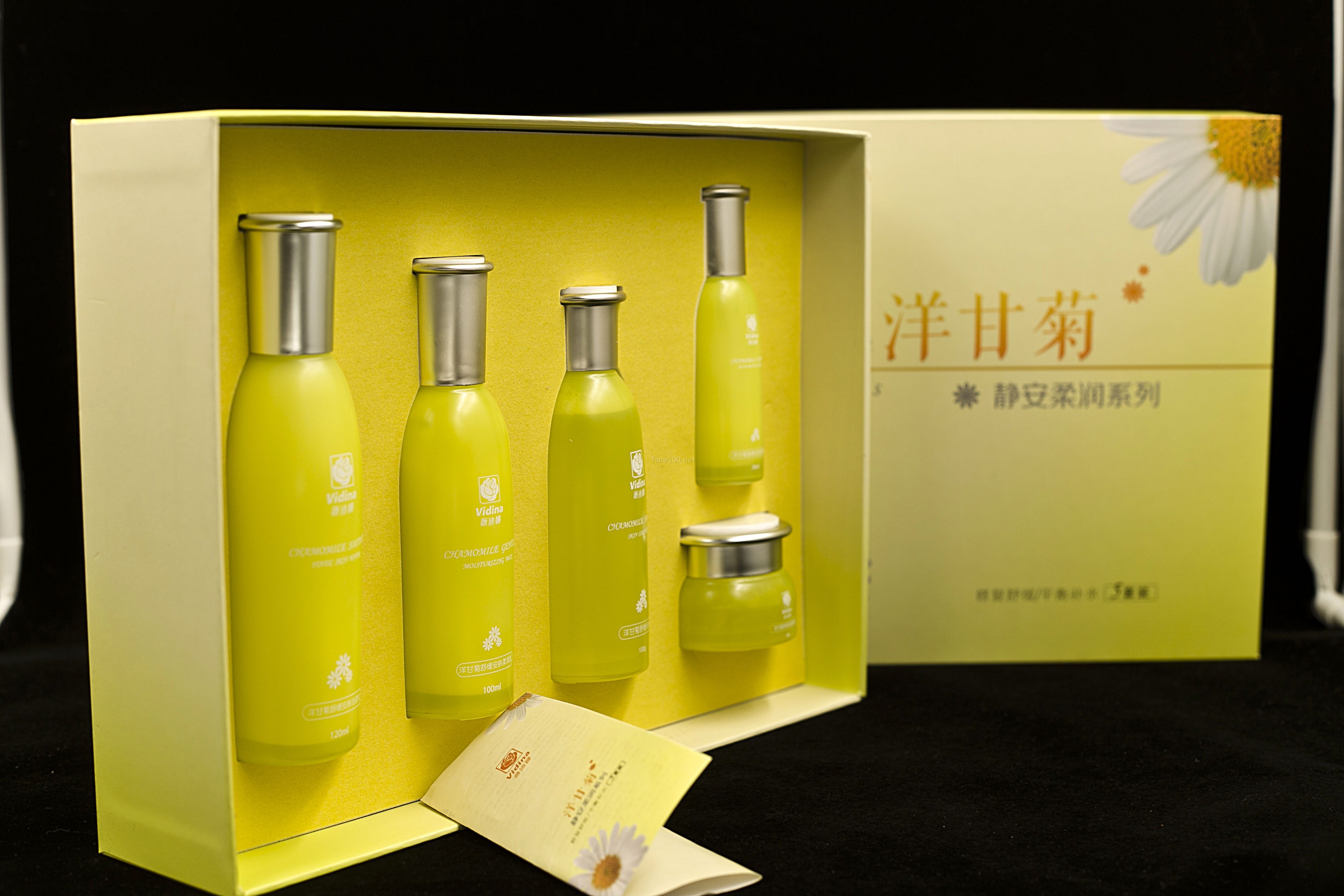 化妝品招商洋甘菊舒緩鎮定套盒