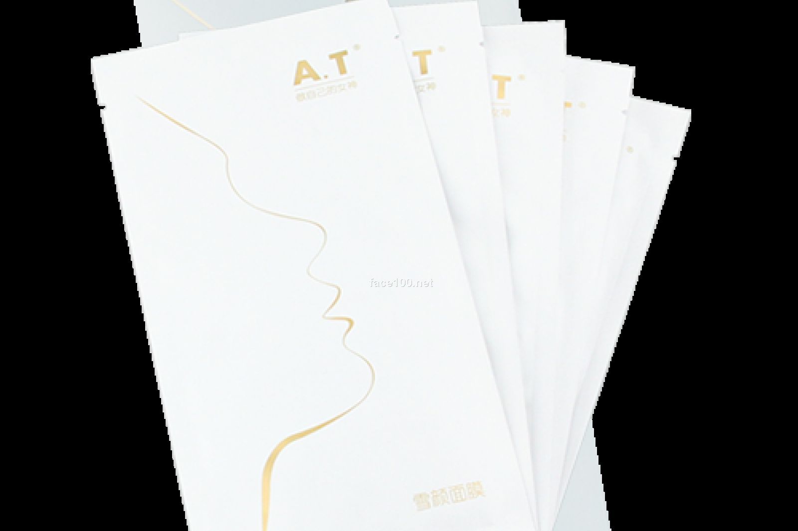 美白補水·收縮毛孔·淡斑淡痘印A.T雪顏面膜代理批發