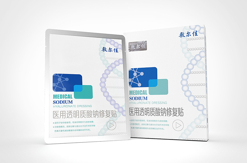 敷爾佳醫用透明質酸鈉修復貼（白膜）