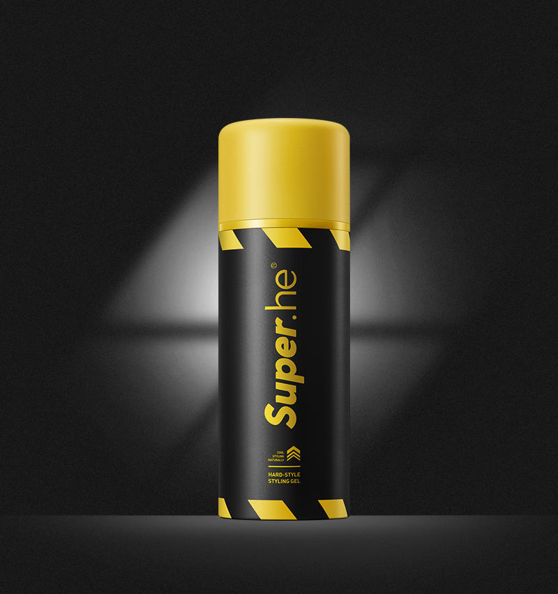 極男  Super.he硬派鋒發定型啫喱