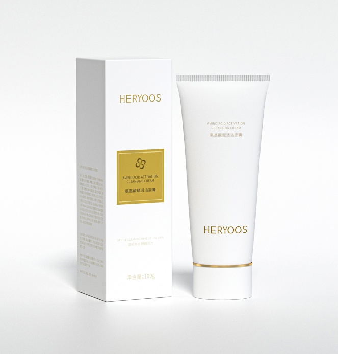 和優良品氨基酸賦活潔面膏溫和清潔護屏障