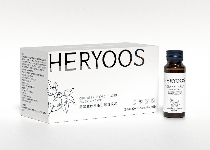 和優良品燕窩肽膠原蛋白藍莓飲品小分子膠原蛋白肽