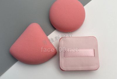 棉花糖氣墊粉撲